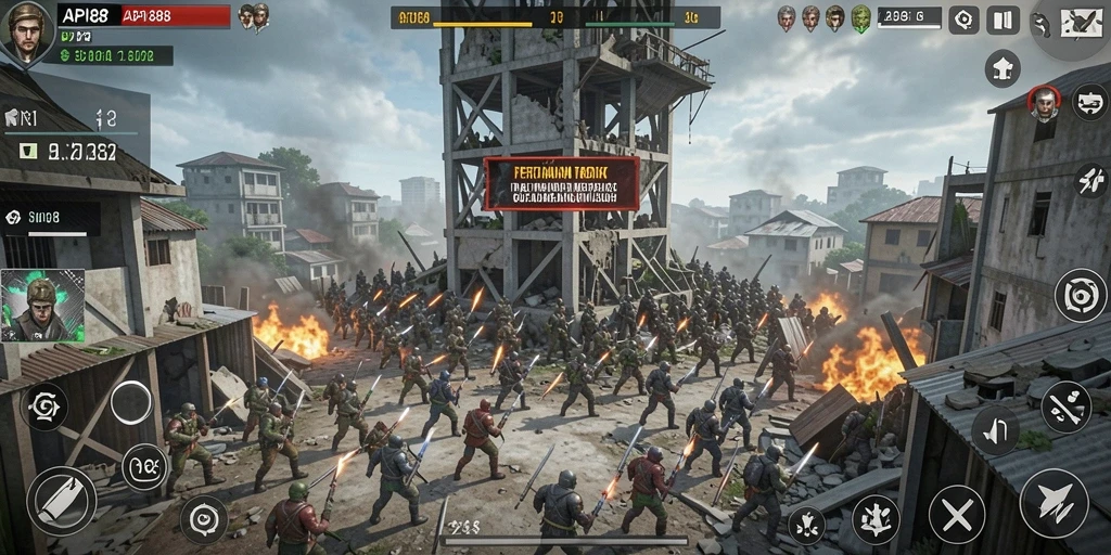 Gameplay menara pertahanan yang seru dan mendebarkan di API88.