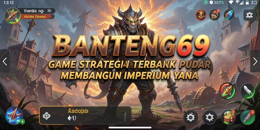 Tampilan gameplay SLG yang menegangkan dan menarik di BANTENG69.