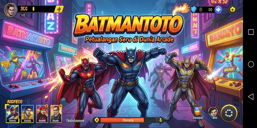 Tampilan menarik dalam gameplay seru BATMANTOTO.