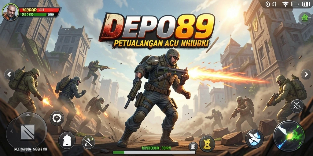 Tangkapan layar dari gameplay DEPO89 yang mendebarkan dan penuh aksi.