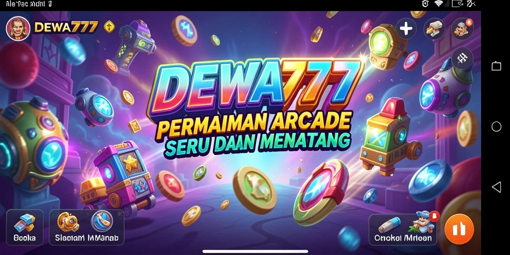 Tampilan gameplay seru dalam DEWA777 yang menegangkan.