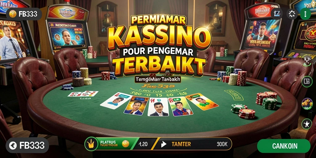 Tampilan menarik permainan Kasino yang mengasyikkan di FB333.