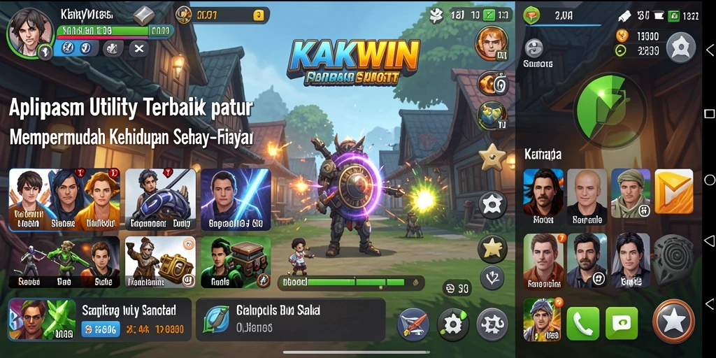 Tampilan utama KAKWIN yang menampilkan pengingat dan pengelolaan keuangan.