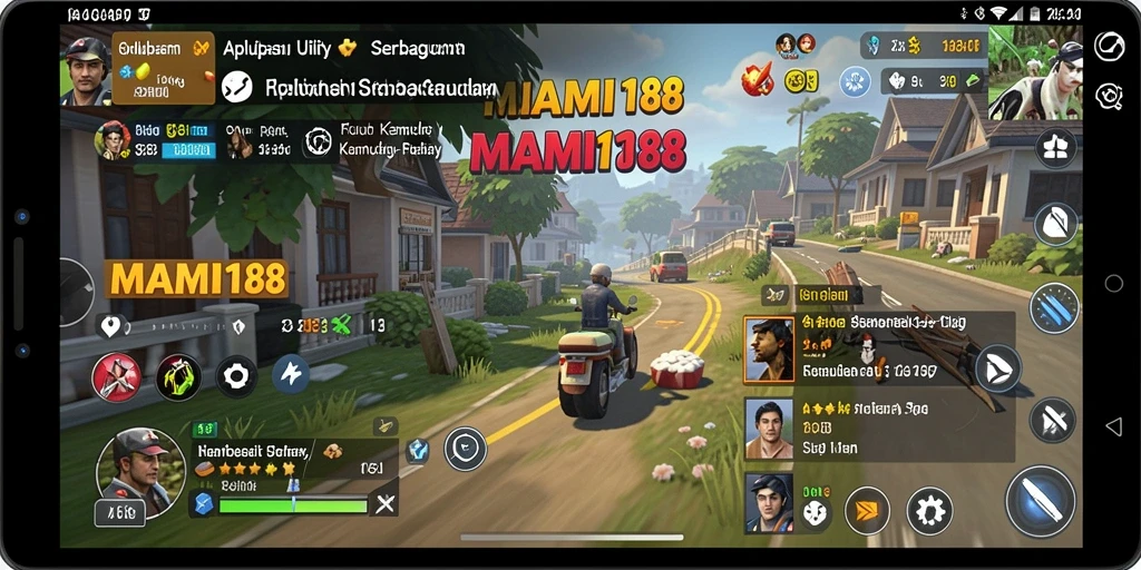 Tampilan utama MAMI188 dengan berbagai alat Utility.