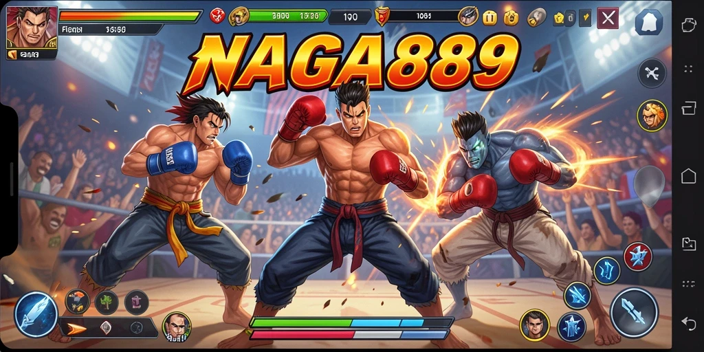 Tampilkan aksi seru dalam pertarungan NAGA889 dengan karakter unik.