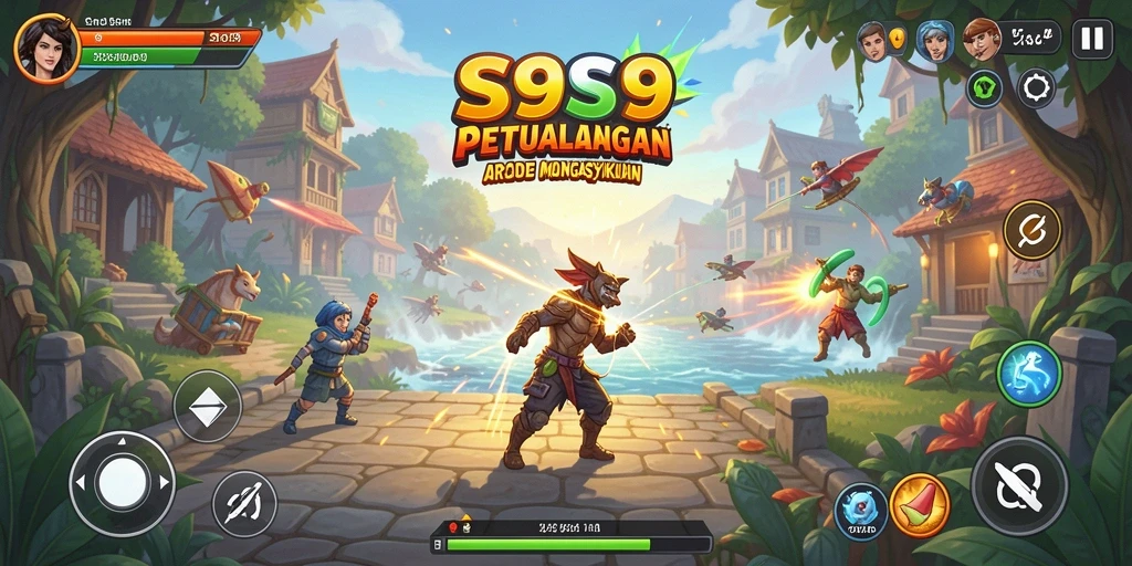 Tampilan gameplay S9S9 yang seru dan penuh aksi.