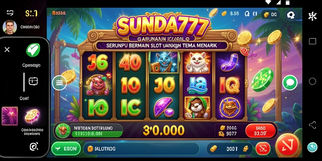 Gameplay menarik dari SUNDA777 dengan tema Slot yang beragam.